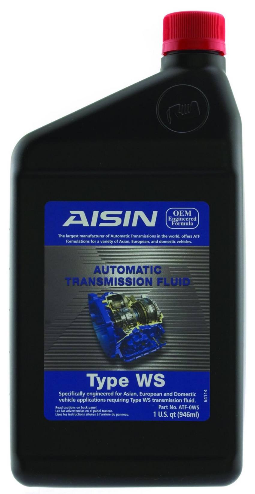 Automatic Transmission Fluid ATF0WS Aisin